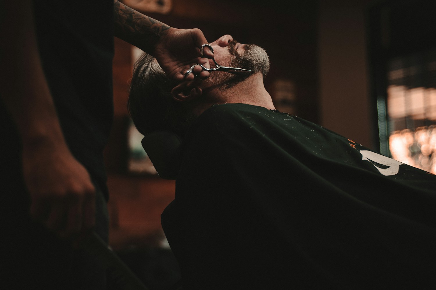 Traditional barber tools and grooming equipment